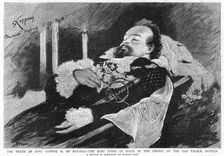 The death of King Ludwig II of Bavaria (1845-1886), 1886. Creator: Unknown