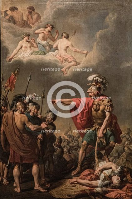 The Death of Pallas , 1778. Creator: Sablet, Jacques (1749-1803).