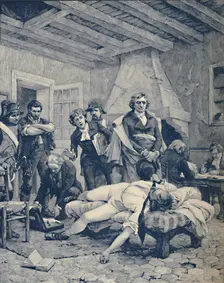 The Death of Pichegru 1804, (1896). Artist: M Haider
