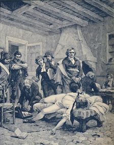The Death of Pichegru 1804, (1896). Artist: M Haider