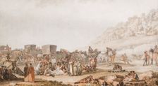 The Death of Prince Grigori Potyomkin in the Bessarabian steppe, 1791. Creator: Ivanov, Mikhail Matveevich (1748-1823)