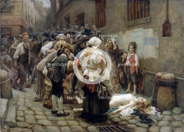 The Death of Princesse de Lamballe, 1908.