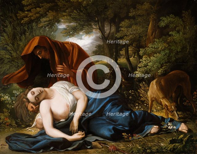 The Death of Procris, 1770, retouched 1803. Creator: Benjamin West.