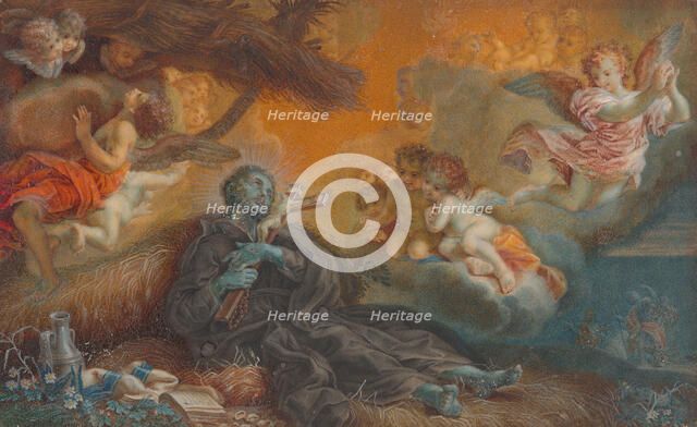 The Death of St. Francis Xavier, c. 1750. Creator: Veronica Stern.