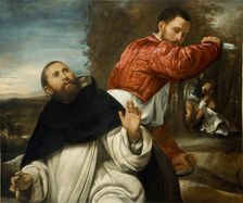 The Death of St. Peter Martyr, 1530/35. Creator: Giovanni Girolamo Savoldo
