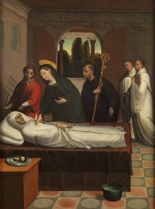 The Death of Saint Bernard, 1545. Creator: Juan Correa de Vivar