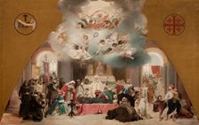 The Death of Saint Francis, c1885. Creator: Casto Plasencia Maestre