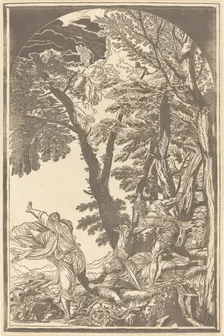 The Death of Saint Peter Martyr, 1739. Creator: John Baptist Jackson