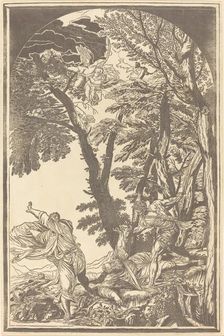 The Death of Saint Peter Martyr, 1739. Creator: John Baptist Jackson