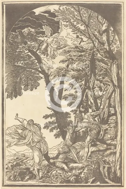 The Death of Saint Peter Martyr, 1739. Creator: John Baptist Jackson.
