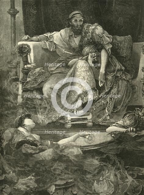 'The Death of Sardanapalus', 1890.   Creator: Unknown.