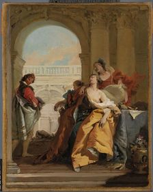 The Death of Sophonisba, 1760. Creator: Giovanni Battista Tiepolo