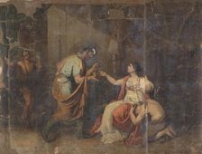 The Death of Sophonisbe, Queen of Numidia, 1816. Creator: Benjamin Wolf