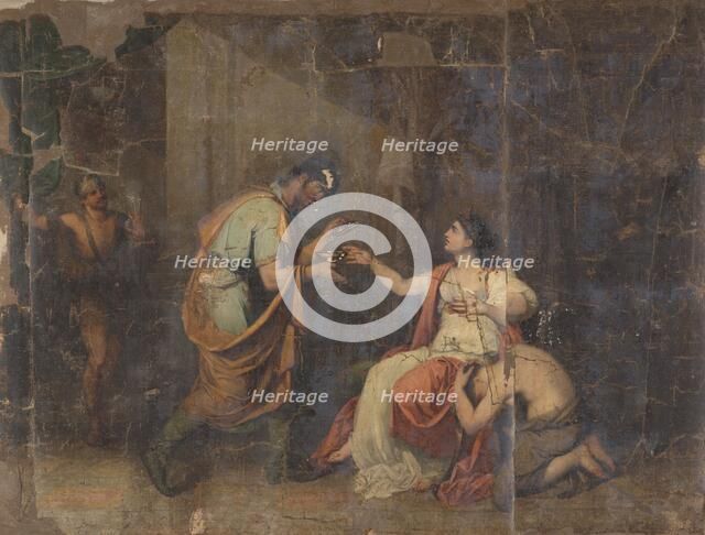 The Death of Sophonisbe, Queen of Numidia, 1816. Creator: Benjamin Wolf.