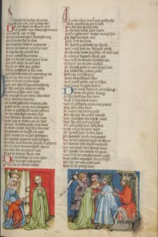 The Death of Teulucus's Son: Teulucus Ordering the Messenger to be Killed, about 1400-1410. Creator: Unknown