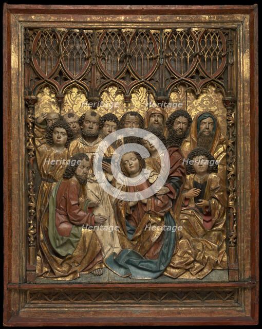 The Death of the Virgin, 1486/90. Creator: Hans Klocker.