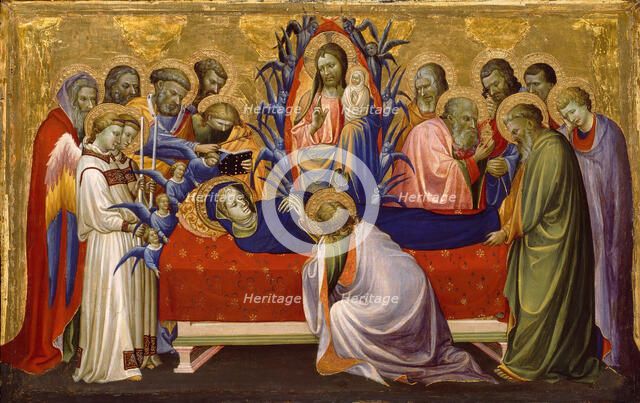 The Death of the Virgin, 1405/10. Creator: Gherardo di Jacopo.