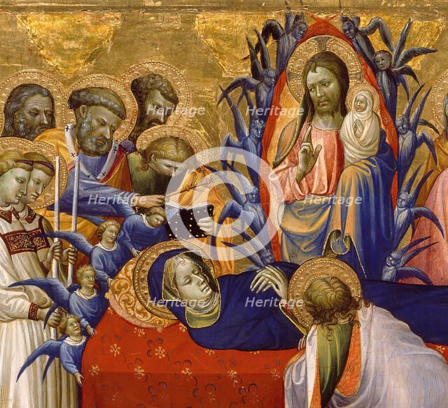 The Death of the Virgin, 1405/10. Creator: Gherardo di Jacopo.