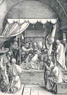 The Death of the Virgin 1510 (1906). Artist: Albrecht Durer