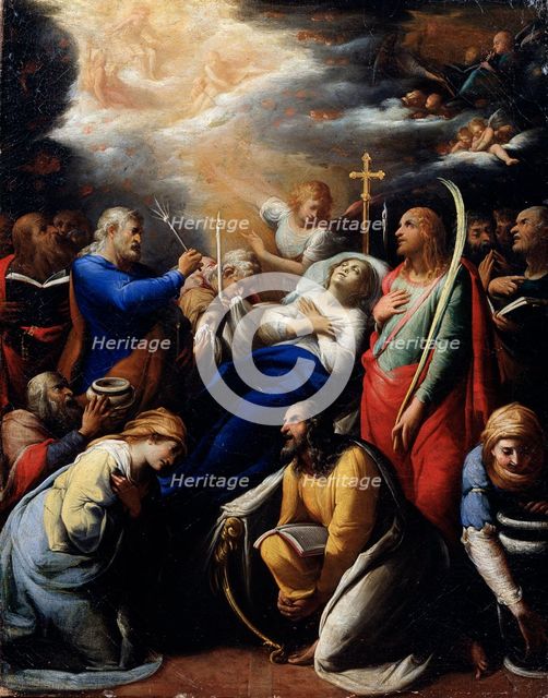 'The Death of the Virgin', 1612.  Artist: Gaspard Gailius