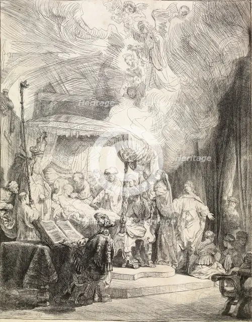 The Death of the Virgin, 1639. Artist: Rembrandt Harmensz van Rijn.