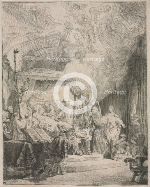 The Death of the Virgin, 1639. Creator: Rembrandt van Rijn (Dutch, 1606-1669).