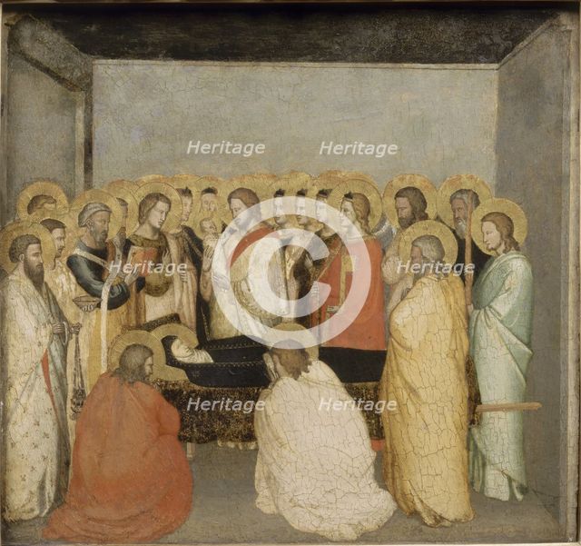 The Death of the Virgin, ca 1335. Artist: Maso di Banco (?-1348)