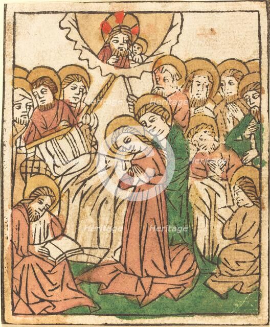 The Death of the Virgin, c. 1460. Creator: Unknown.