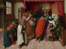 The Death of the Virgin, c.1500. Creator: Master of the Amsterdam Death of the Virgin