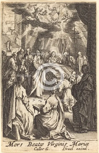 The Death of the Virgin, in or after 1630. Creator: Jacques Callot.