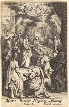 The Death of the Virgin, in or after 1630. Creator: Jacques Callot