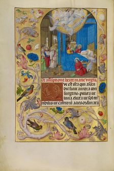 The Death of the Virgin; Spinola Hours, about 1510-1520. Creator: Master of the Lubeck Bible
