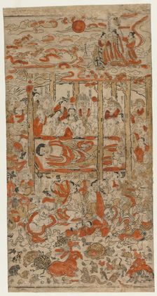 The Death of the Buddha, c. 1710s. Creator: Unknown