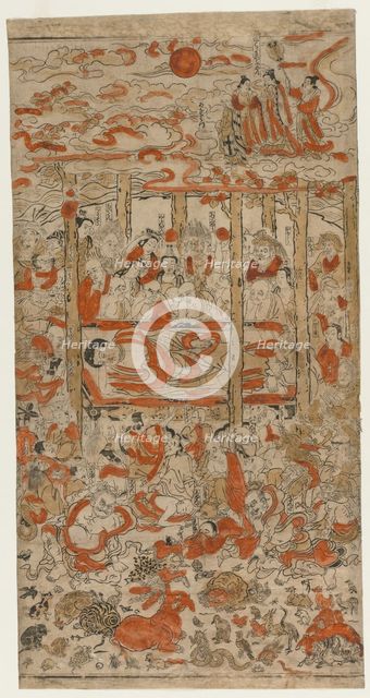 The Death of the Buddha, c. 1710s. Creator: Unknown.
