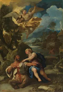 The Death of the Centaur Nessus, 1696-97. Creator: Luca Giordano
