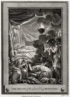 The Death of the Great King Sesostris Ancient Egypt, (1775). Artist: Charles Grignion