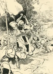 The Death of the Khalifa 1899, (c1900). Creator: Harold Robert Millar