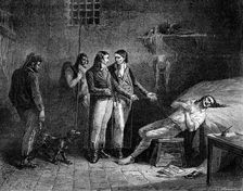 The death of the Marquis de Condorcet, 1794 (1882-1884)