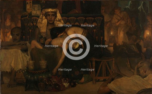 The Death of the Pharaoh’s Firstborn Son, 1872. Creator: Sir Lawrence Alma-Tadema.