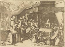 The Death of the Queen, 1612. Creator: Jacques Callot