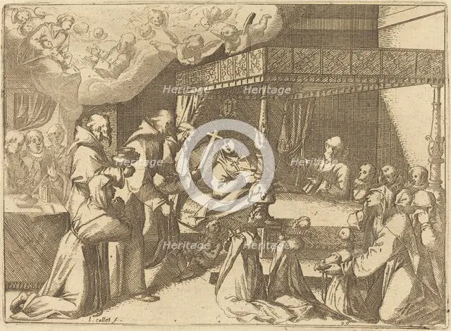 The Death of the Queen, 1612. Creator: Jacques Callot.