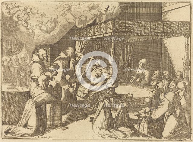 The Death of the Queen, 1612. Creator: Jacques Callot.