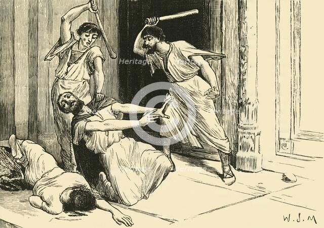 'The Death of Tiberius Gracchus', 1890.   Creator: Unknown.