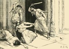 The Death of Tiberius Gracchus 1890. Creator: Unknown