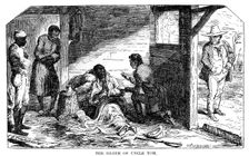 The Death of Uncle Tom From Uncle Tom's Cabin published 1852, (1923).Artist: William Heinemann Ltd