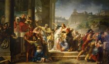 The Death of Virginia, 1757-1759. Artist: Doyen, Gabriel François (1726-1806)