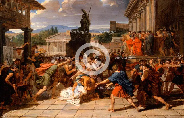 The Death of Virginia, c1800. Creator: Guillaume Lethiere.