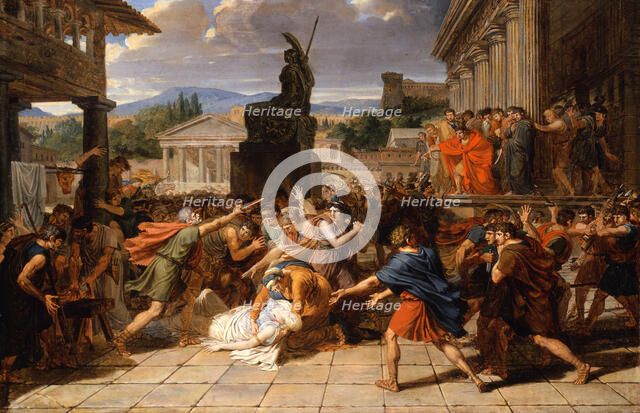 The Death of Virginia, c1800. Creator: Guillaume Lethiere.