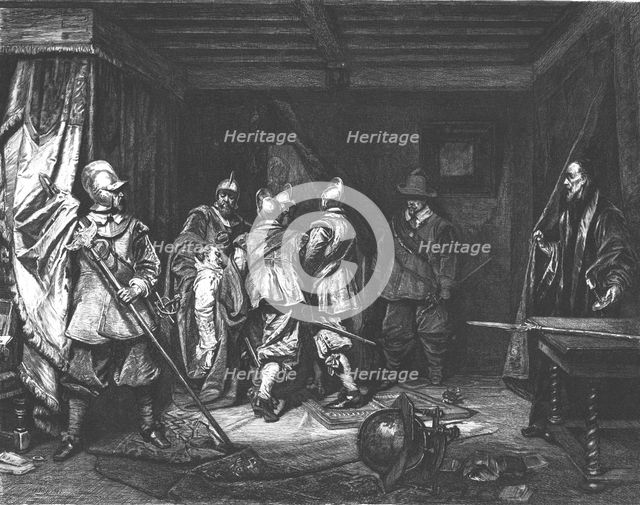 'The Death of Wallenstein', after Carl Von Piloty', c1880-83. Creator: W Hecht.