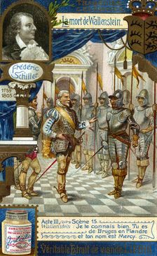 The Death of Wallenstein by Friedrich Schiller (1759-1809), (c1900)